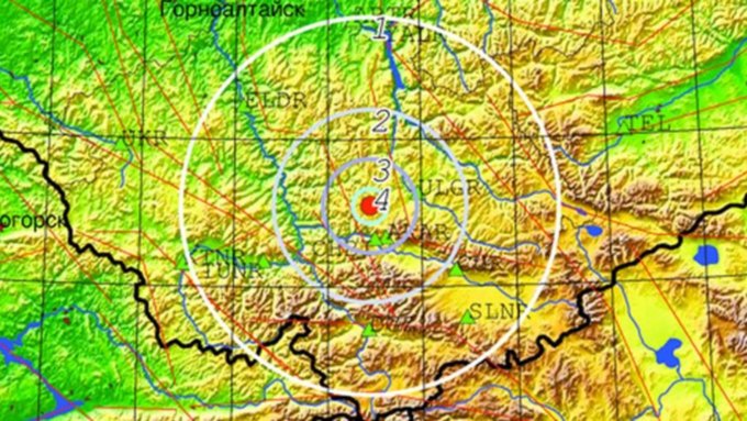 Очередное землетрясение зарегистрировали на Алтае