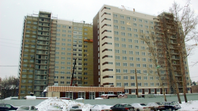 Как в Барнауле достраивают крупнейшее общежитие в городе за 460 миллионов 