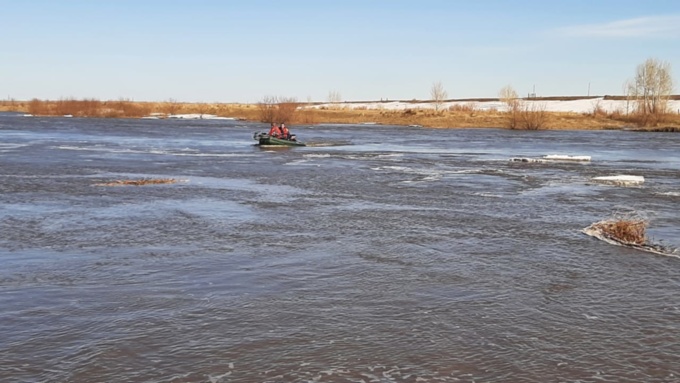Паводок застал врасплох десять рыбаков в Алтайском крае