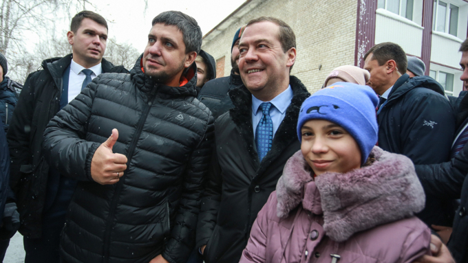 Как прошел визит Дмитрия Медведева на Алтай: фоторепортаж