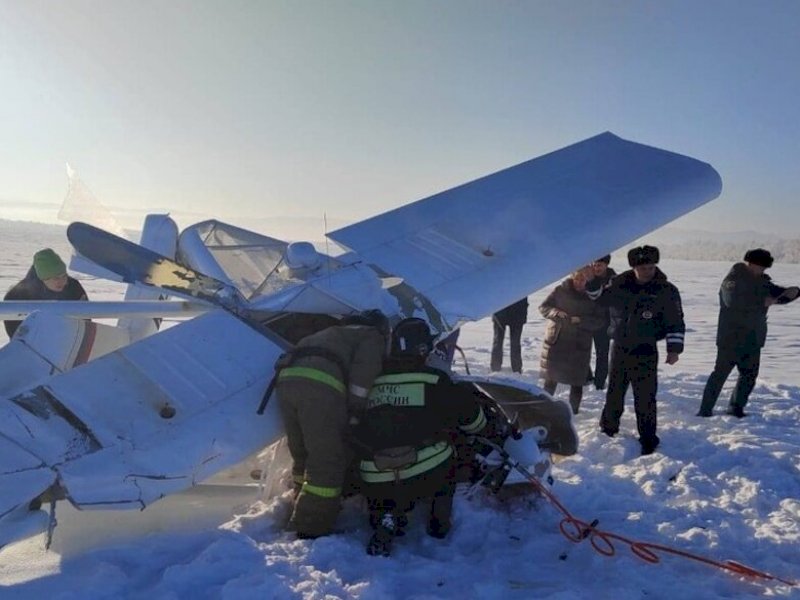 Межгосударственный авиационный комитет начал расследовать падение самолёта на Алтае