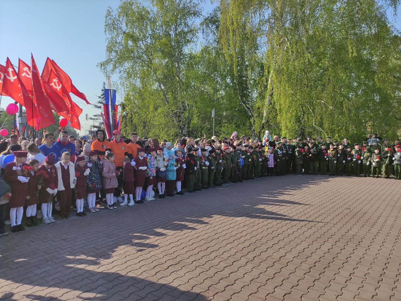 Фото с дня победы в барнауле