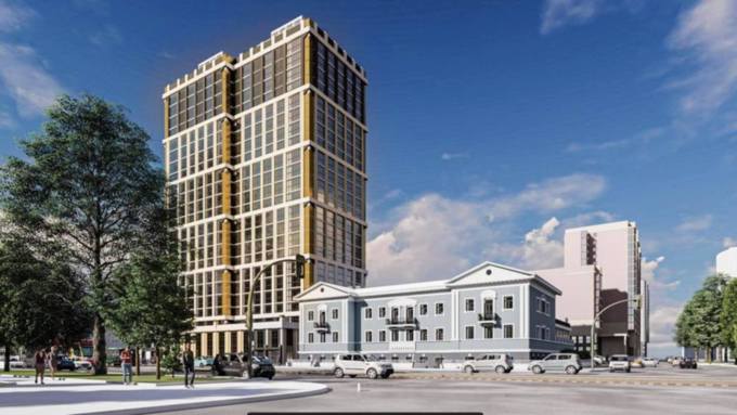 Одно из самых высоких зданий в Барнауле построят напротив офисного центра 