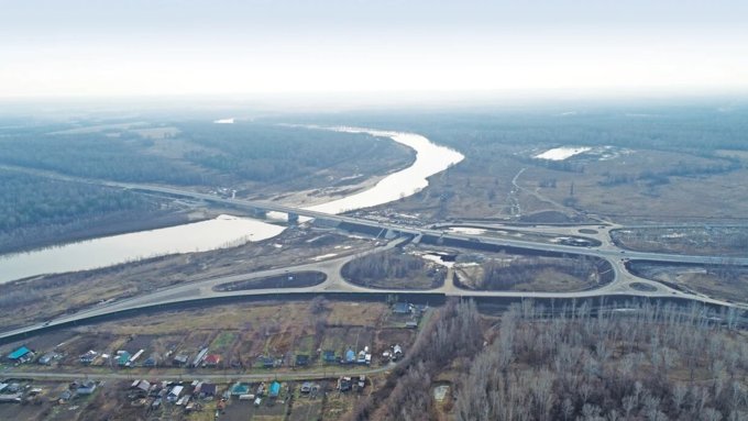 Поехали: на Чуйском тракте открыли мост через Чумыш за 3 миллиарда