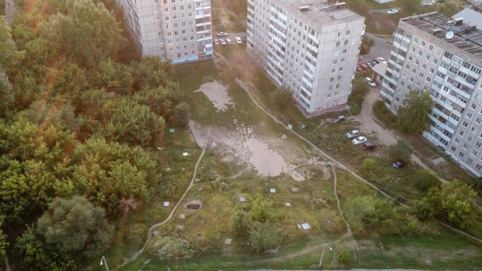 Новая высотка появится на месте заброшенных погребов и детской площадки в Барнауле