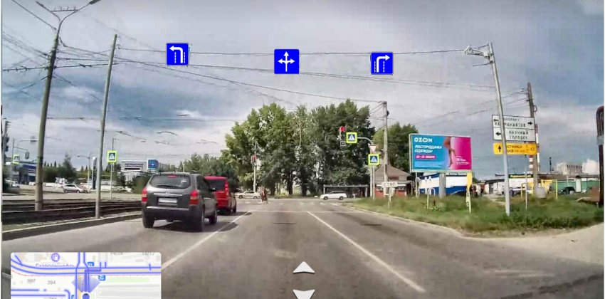 В Барнауле на оживлённом перекрёстке изменят направление движения по полосам