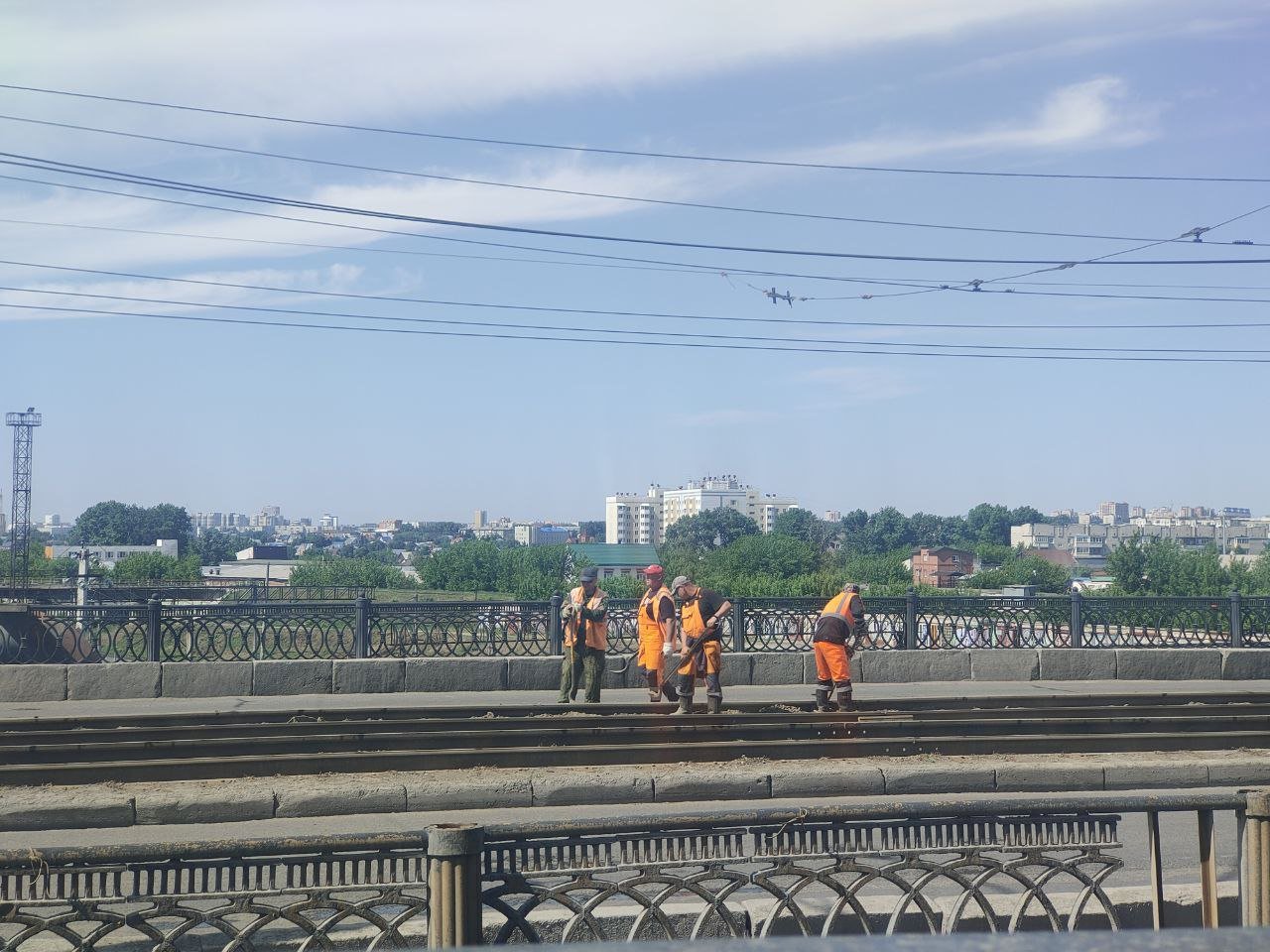 Ремонт моста на Новом рынке / Антон Дегтярев