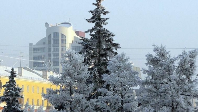 Барнаул Зимой Фото
