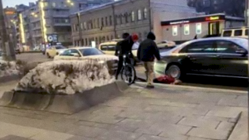 Что случилось с цуефа в москве. Милохина сбил велосипедист.