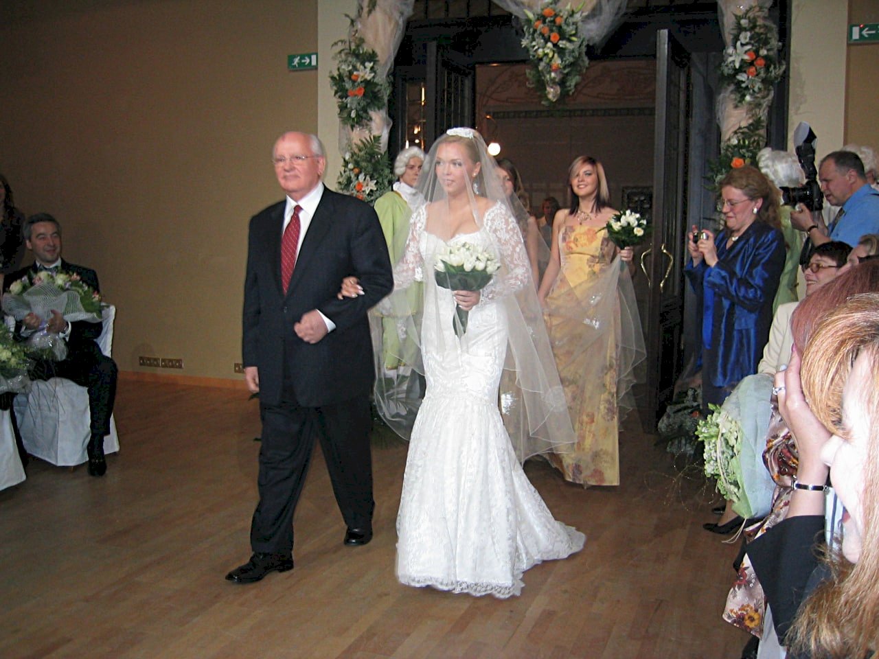 Свадьба внучки Горбачева