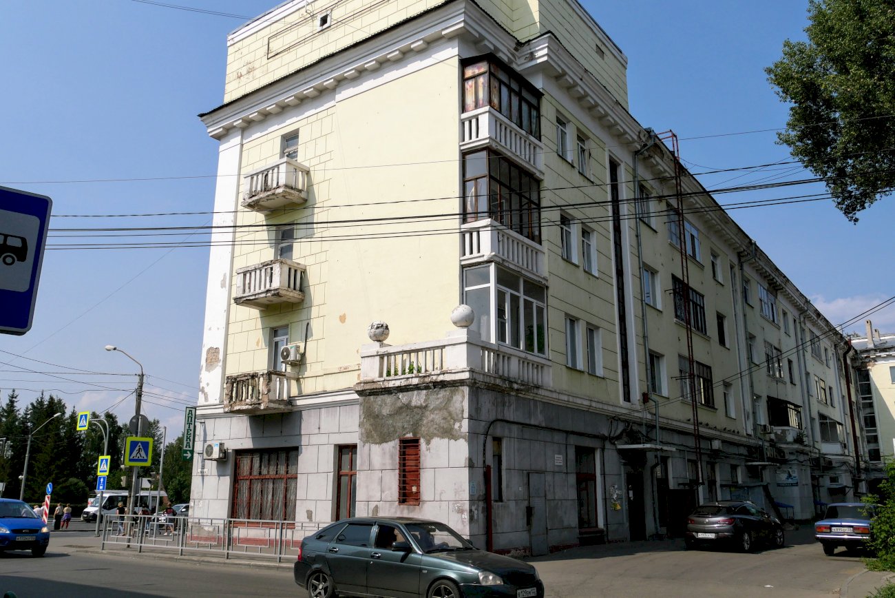 Фасады исторических домов в Барнауле/ Екатерина Смолихина