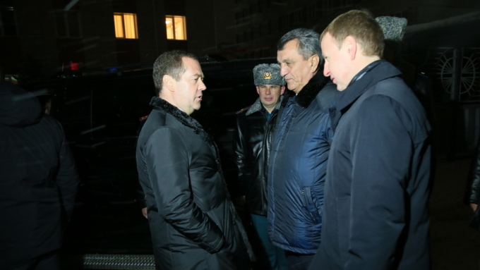 Дмитрий Медведев прибыл в Алтайский край