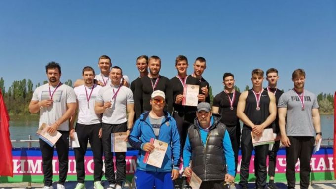 Алтайские спортсмены завоевали шесть медалей на Кубке России по гребле