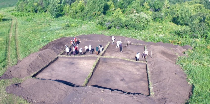  Студенты-историки АлтГПУ провели раскопки курганного могильника 