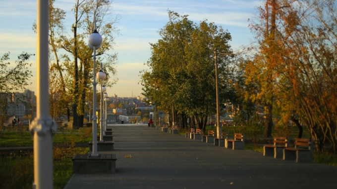 Осенний Барнаул Фото