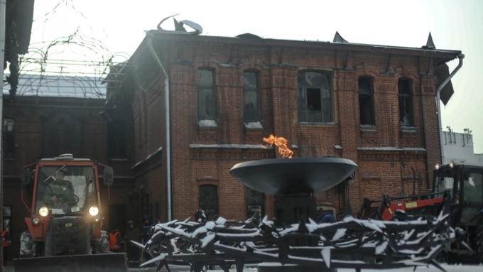 Сгоревший музей в Барнауле подлатают за миллион для реставрации в 2019 году