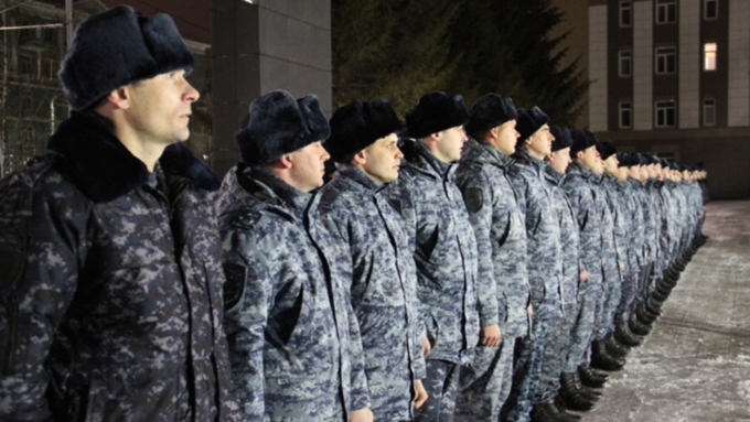 Отряд алтайской полиции вернулся из командировки на Северный Кавказ. Фото 